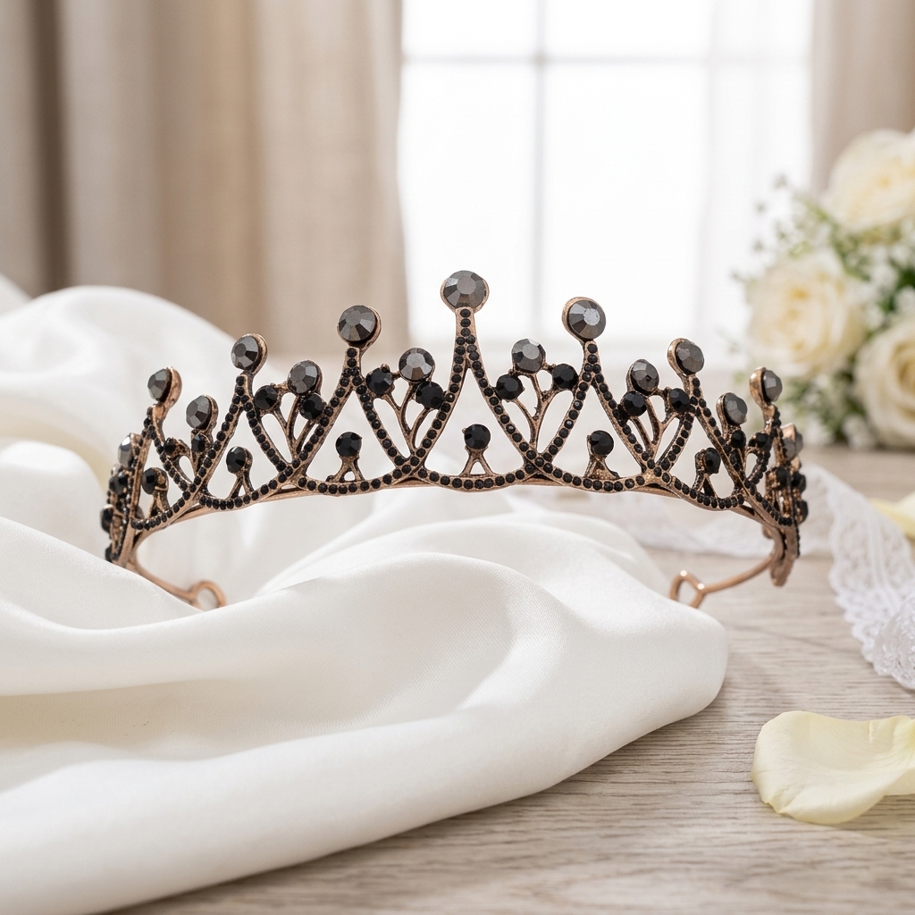 Bridal Crown Headpiece Pearl L - Women'S Wedding Accessories ulasan dan harga