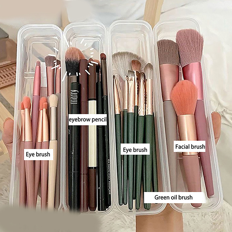 Makeup Brush Organizer Transpa - Women Accessories Organizer ulasan dan harga