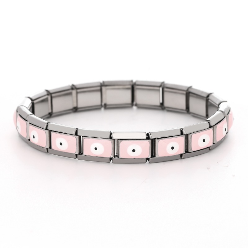 DIY Evil Eye‌ Stainless Steel  - Evil Eye Bracelet ulasan dan harga