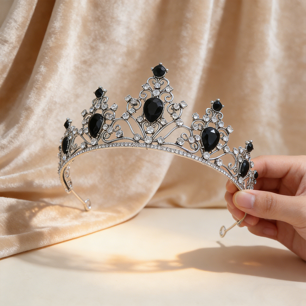 European Style Bridal Crown wi - Women'S Wedding Accessories ulasan dan harga