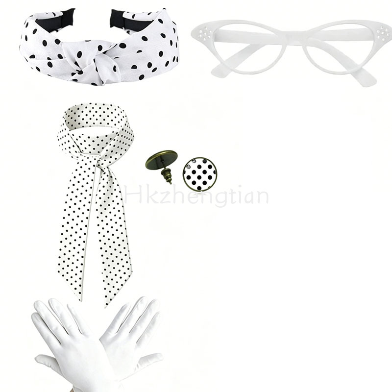 1950s Retro Polka Dot Accessor - Women'S Accessories In The 1950S ulasan dan harga