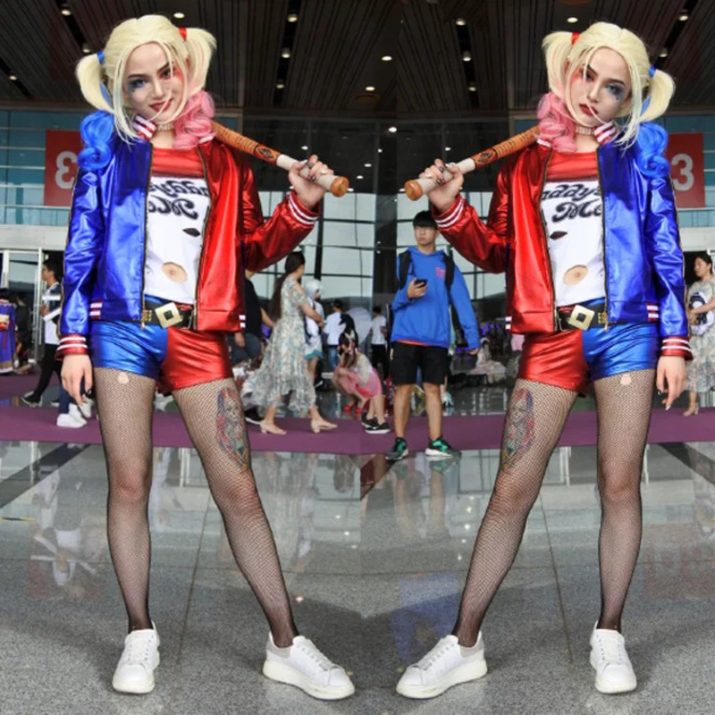 Anime Cosplay Girls Women Quin - Women'S Harley Quinn Accessories ulasan dan harga