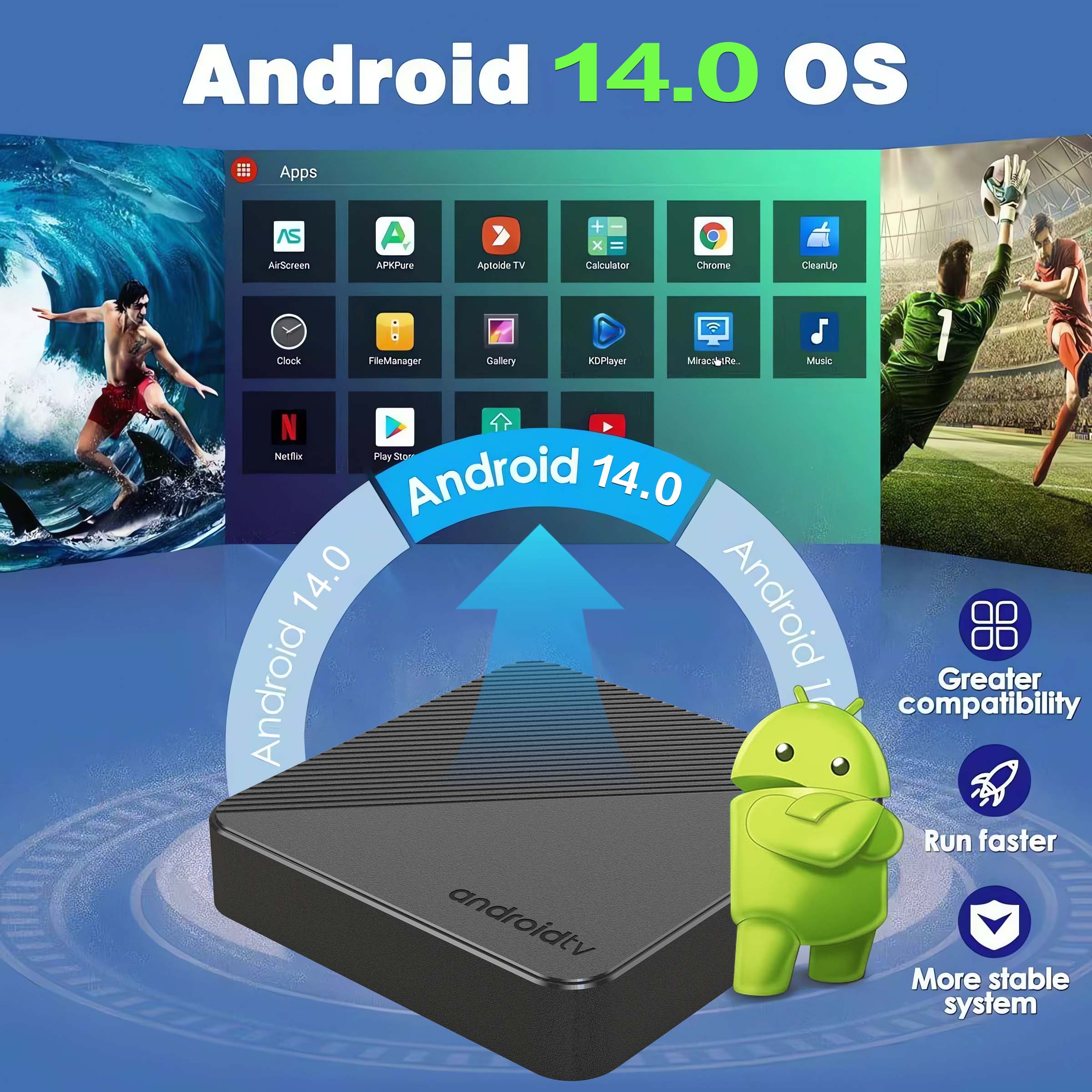 Android14 TV Box Smart Home th - Women Accessories Pandora ulasan dan harga