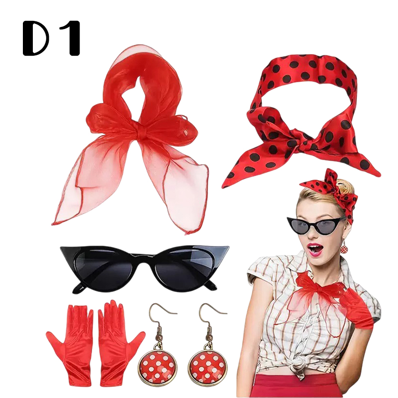 50s Retro Costume Accessories  - Women'S Accessories In The 1950S ulasan dan harga