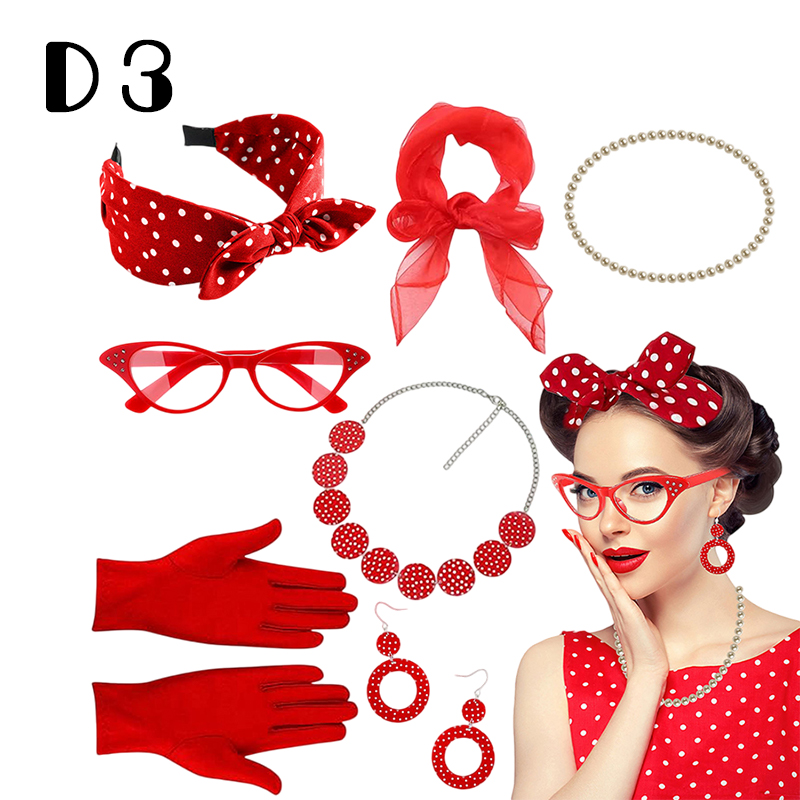50s Retro Costume Accessories  - Women'S Accessories In The 1950S ulasan dan harga
