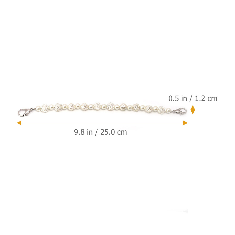 2Pcs Sturdy Pearl and Strap fo - Wallet Chain Bag ulasan dan harga