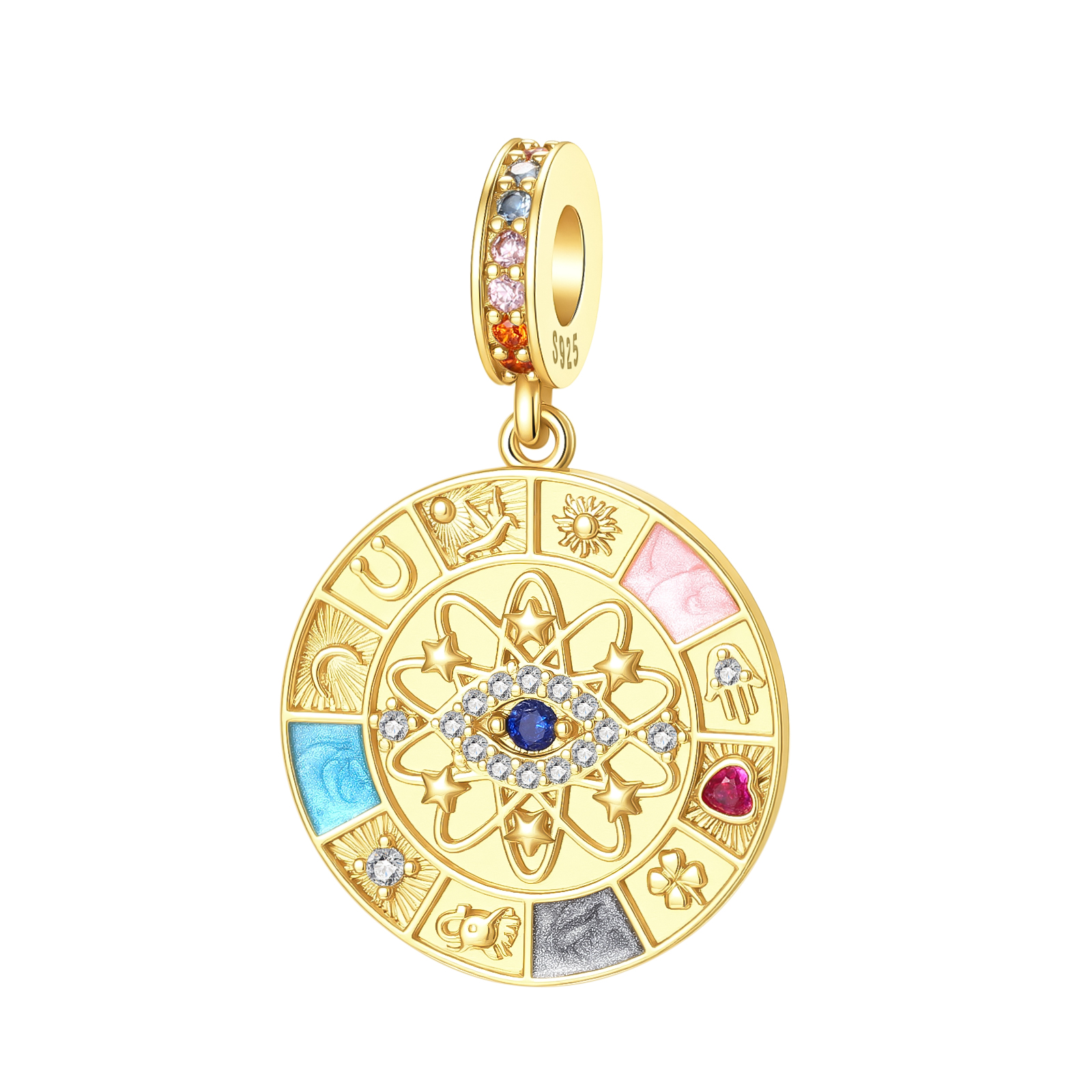 925 Sterling Silver Evil Eye L - Evil Eye Bracelet ulasan dan harga