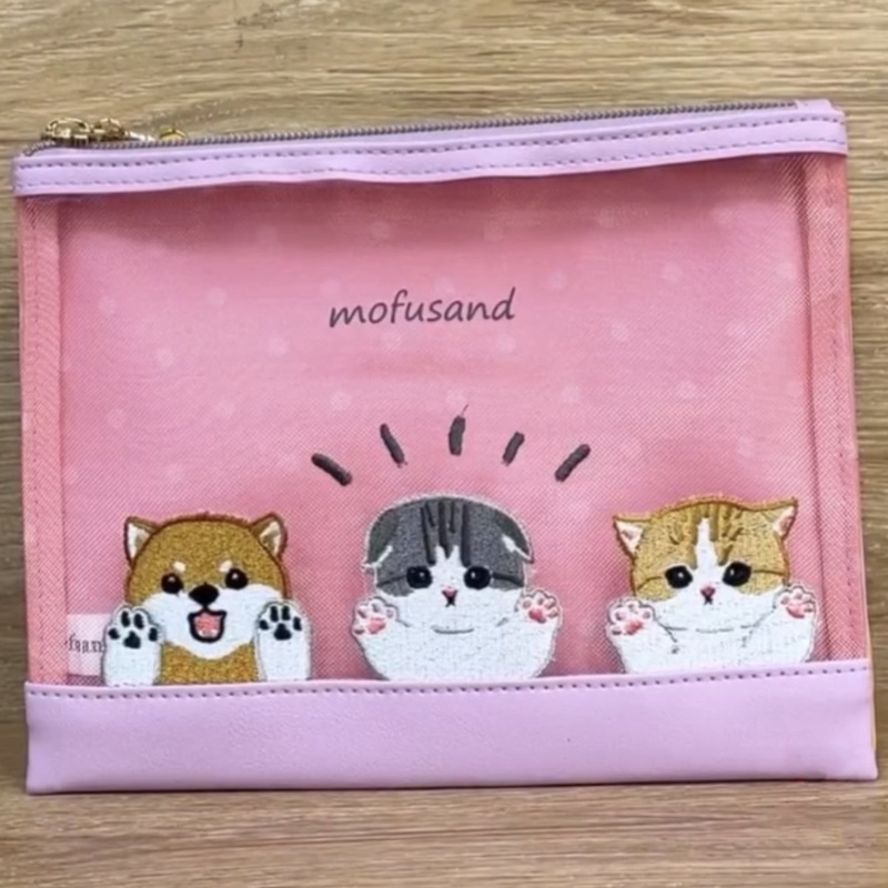 Mofusand Cute Cartoon Embroide - Women Accessories Organizer ulasan dan harga