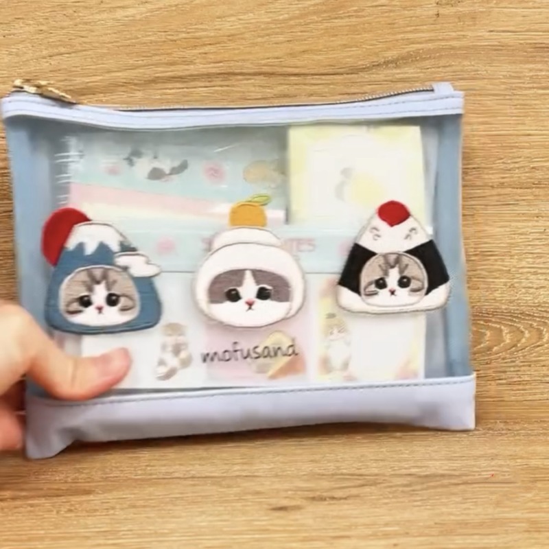 Mofusand Cute Cartoon Embroide - Women Accessories Organizer ulasan dan harga