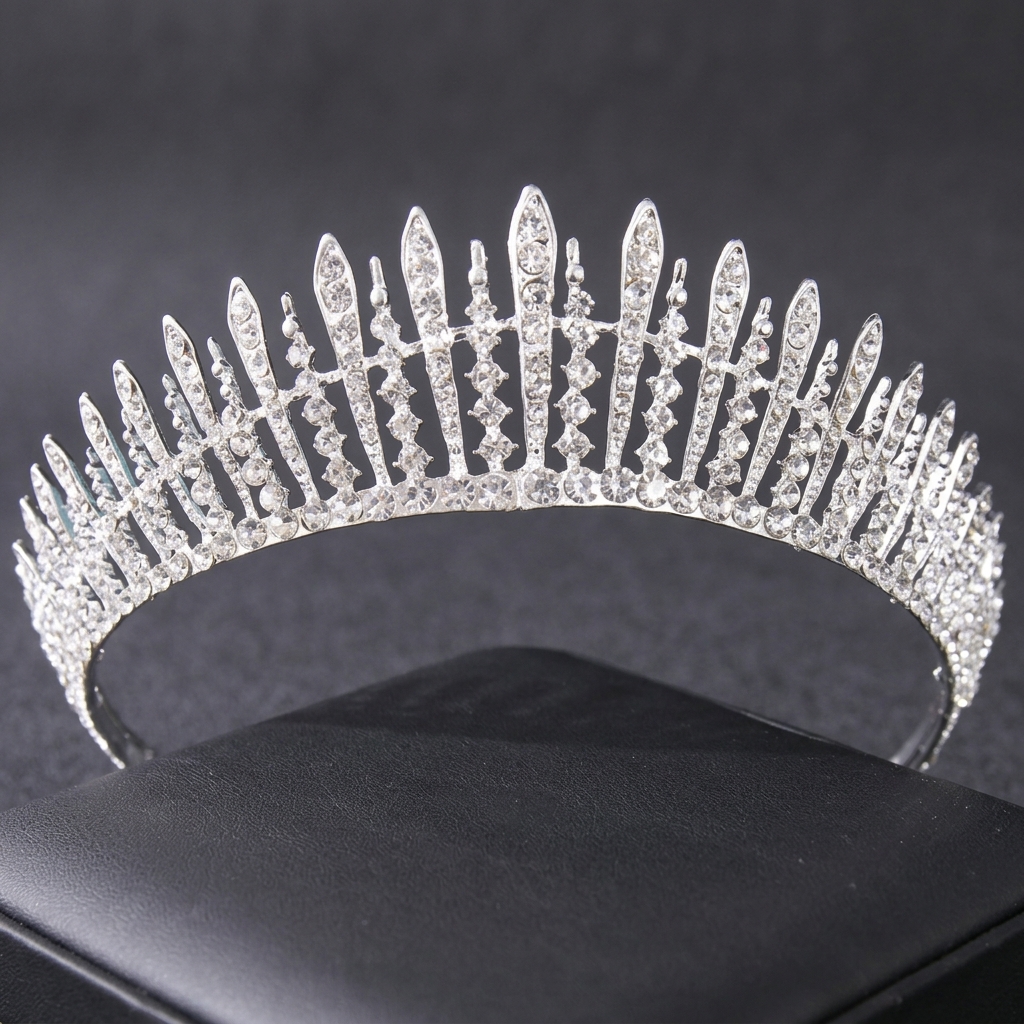 Bridal Crystal-Crown Headband  - Women'S Wedding Accessories ulasan dan harga