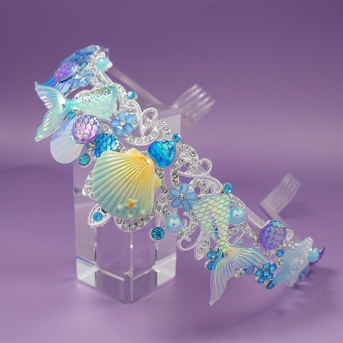 2025 New Mermaid Hair Comb Cro - Women Accessories To Gift ulasan dan harga