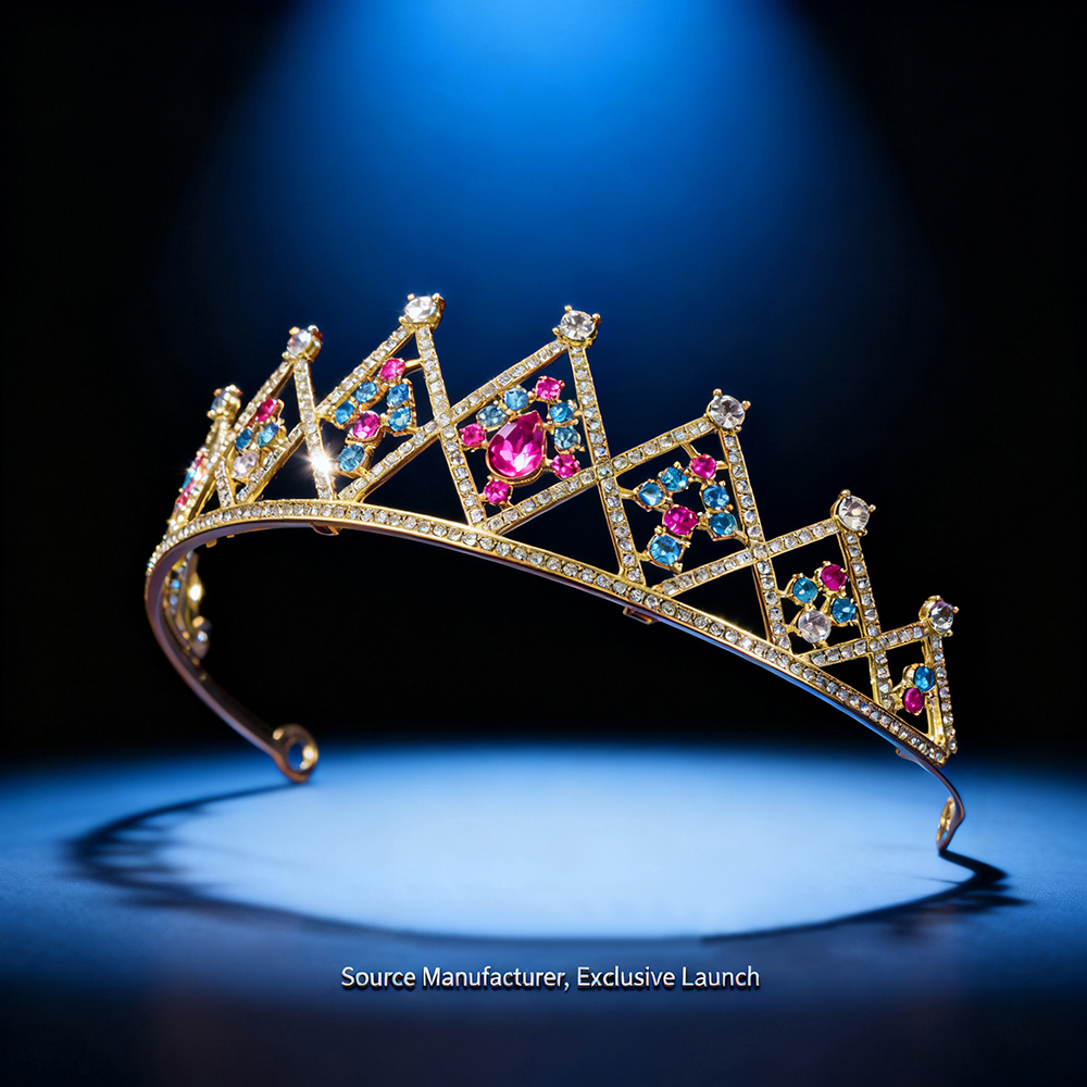 Princess Rhinestone Crown Head - Women'S Wedding Accessories ulasan dan harga