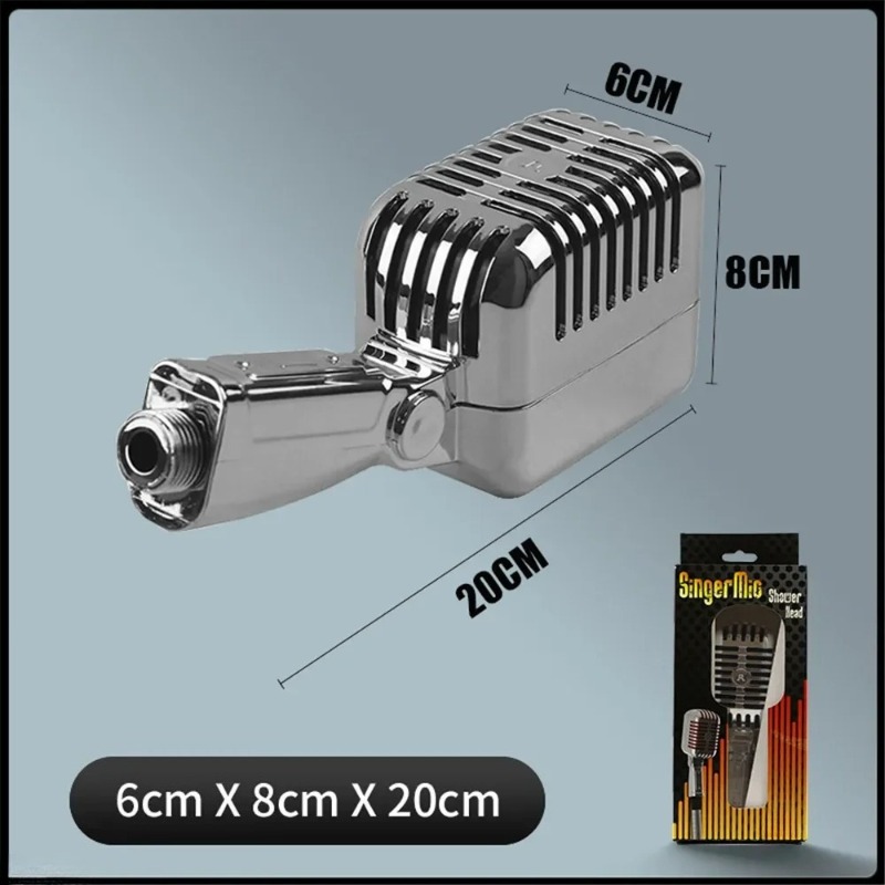 Creative Microphone Shape Show - Women Accessories To Gift ulasan dan harga