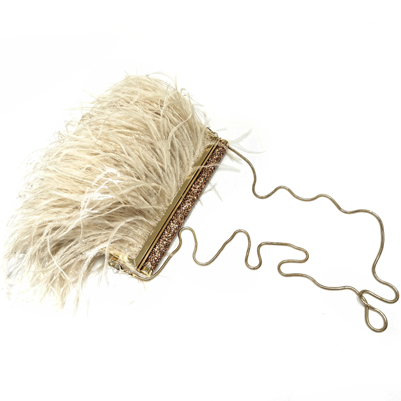 Fashion Clutch Metal frame Eve - Wallet Chain Bag ulasan dan harga